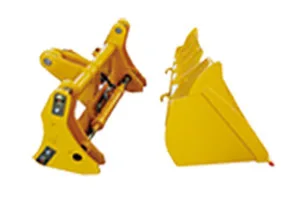 EOM Electric Wheel Loader quick changing device