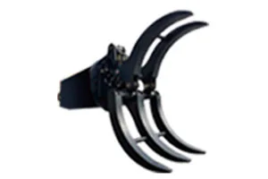 EOM Electric Wheel Loader rotating fork